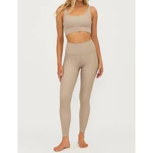 NEW BEACH RIOT ayla legging in taupe